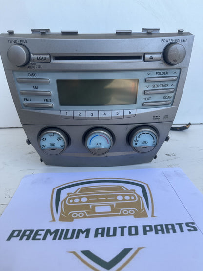 2006-2012 Toyota Camry XV40 Sedan Stereo Head Unit 86120-06280