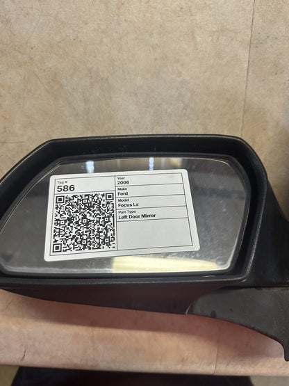 2006 Ford Focus Focus Ls Hatchback Left Door Mirror 011177