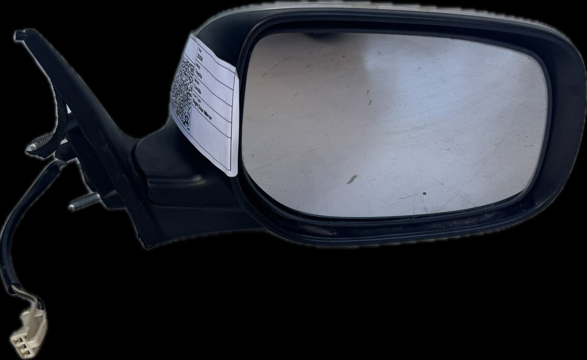 2008 Toyota Corolla Sedan Right Door Mirror