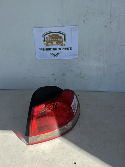 2011 Volkswagen Golf MK6 - 5K Hatchback Right Taillight