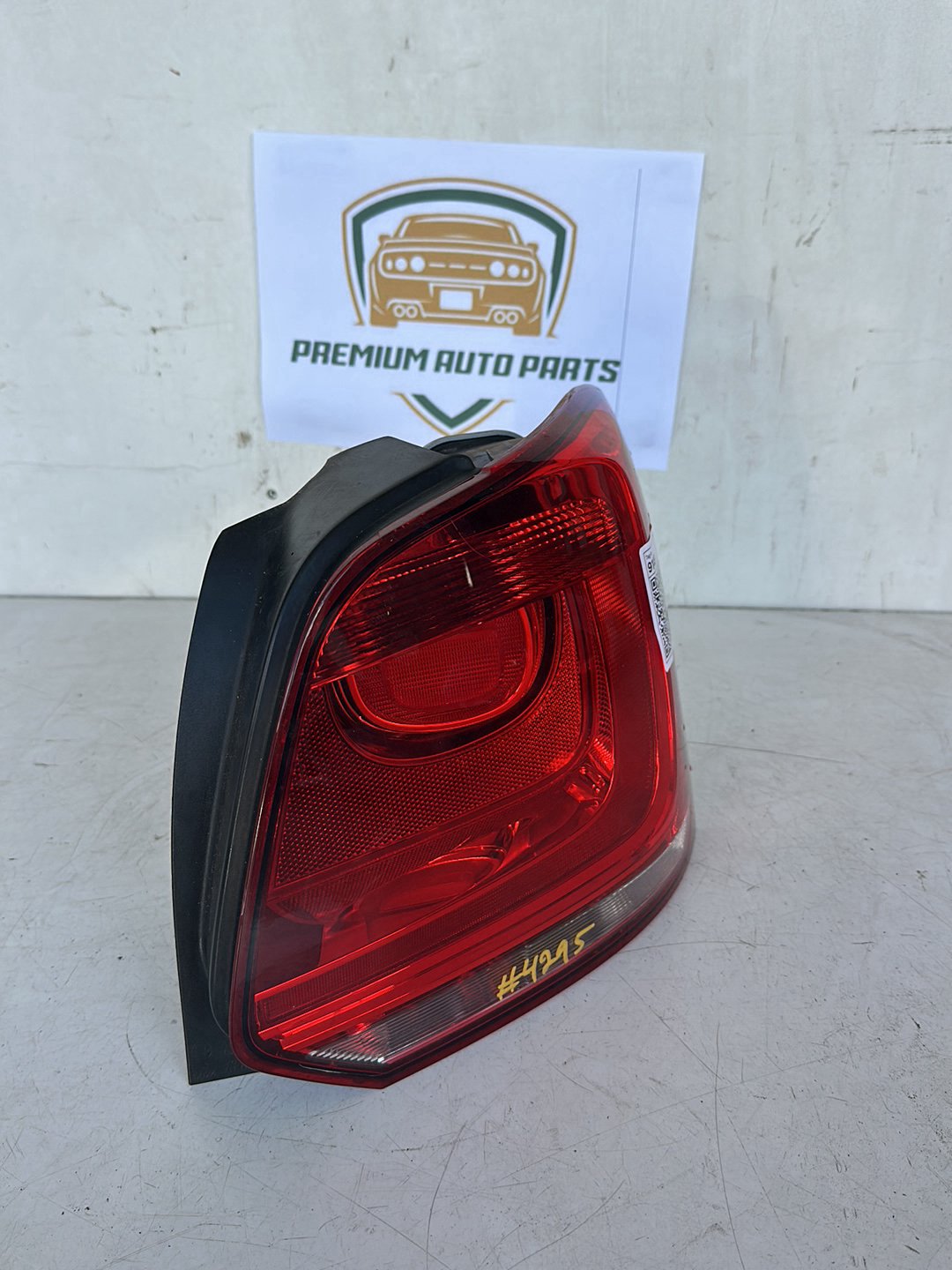 2012 Volkswagen Polo Hatchback Right Taillight