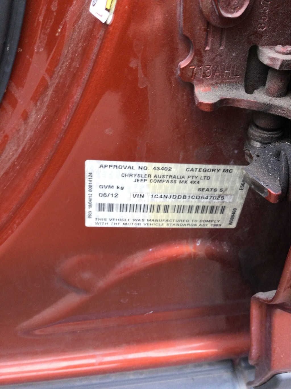 2012 Jeep Compass Limited MK49