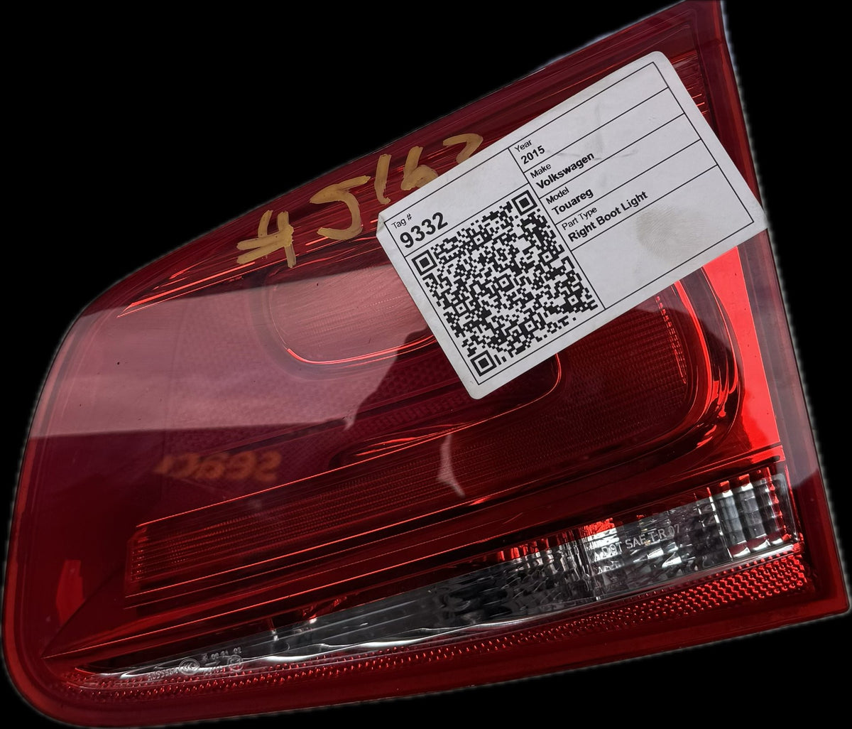 2015 Volkswagen Touareg MK2 - 7P Station Wagon Right Boot Light