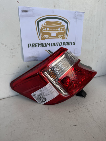 2012 Toyota Camry XV50 Sedan Left Taillight