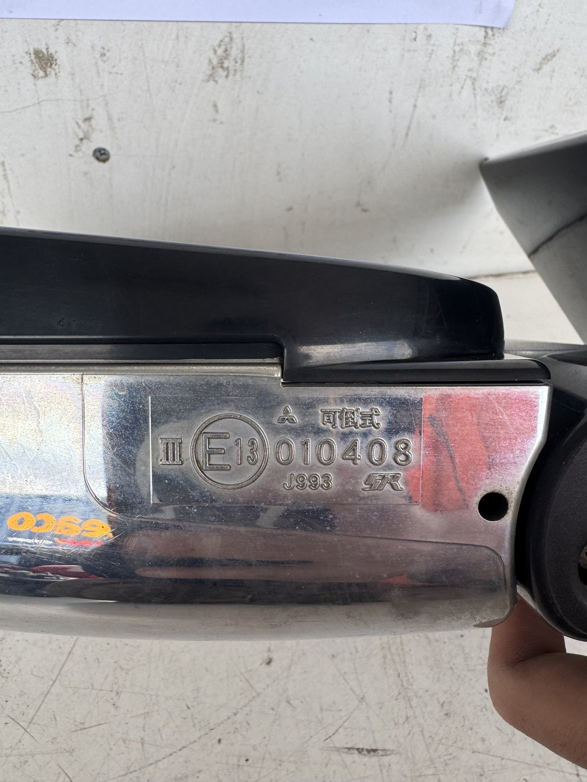 2004 Mitsubishi Pajero NP Station Wagon Left Door Mirror