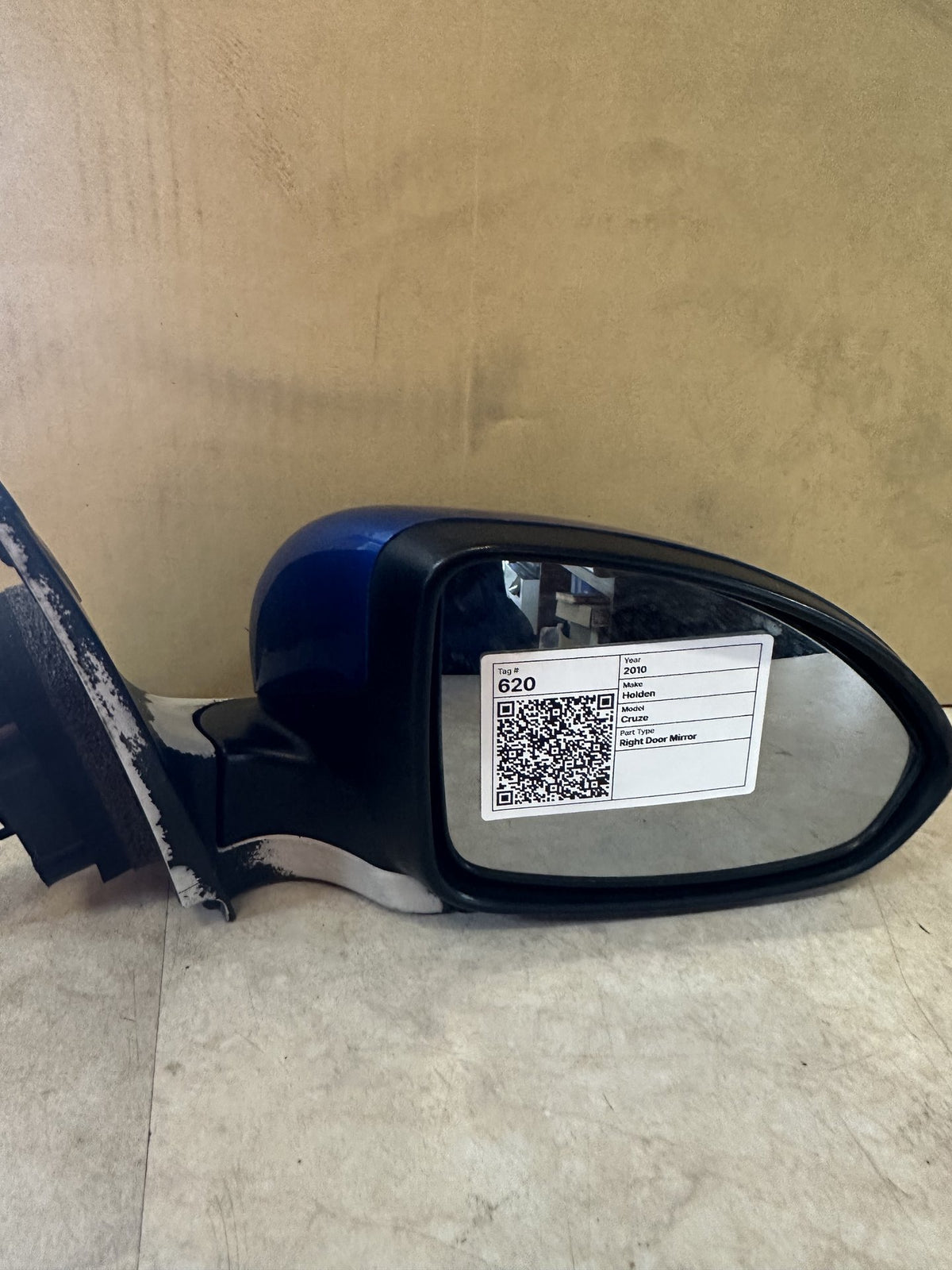 2010 Holden Cruze Cruze Right Door Mirror 027379
