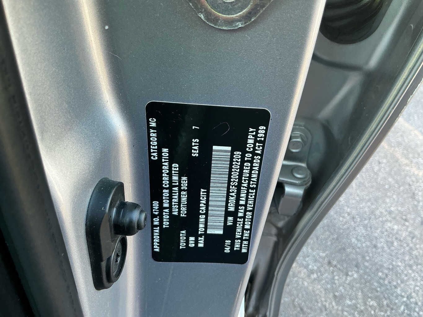 2016 Toyota Fortuner  nullStation Wagon 
Toyota
Fortuner