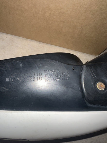 2012 Toyota Corolla Corolla Sedan Left Door Mirror 022310