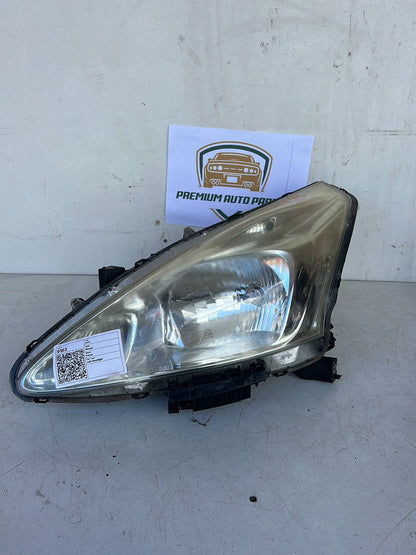 2013 Nissan Pulsar C12 Hatchback Left Headlight