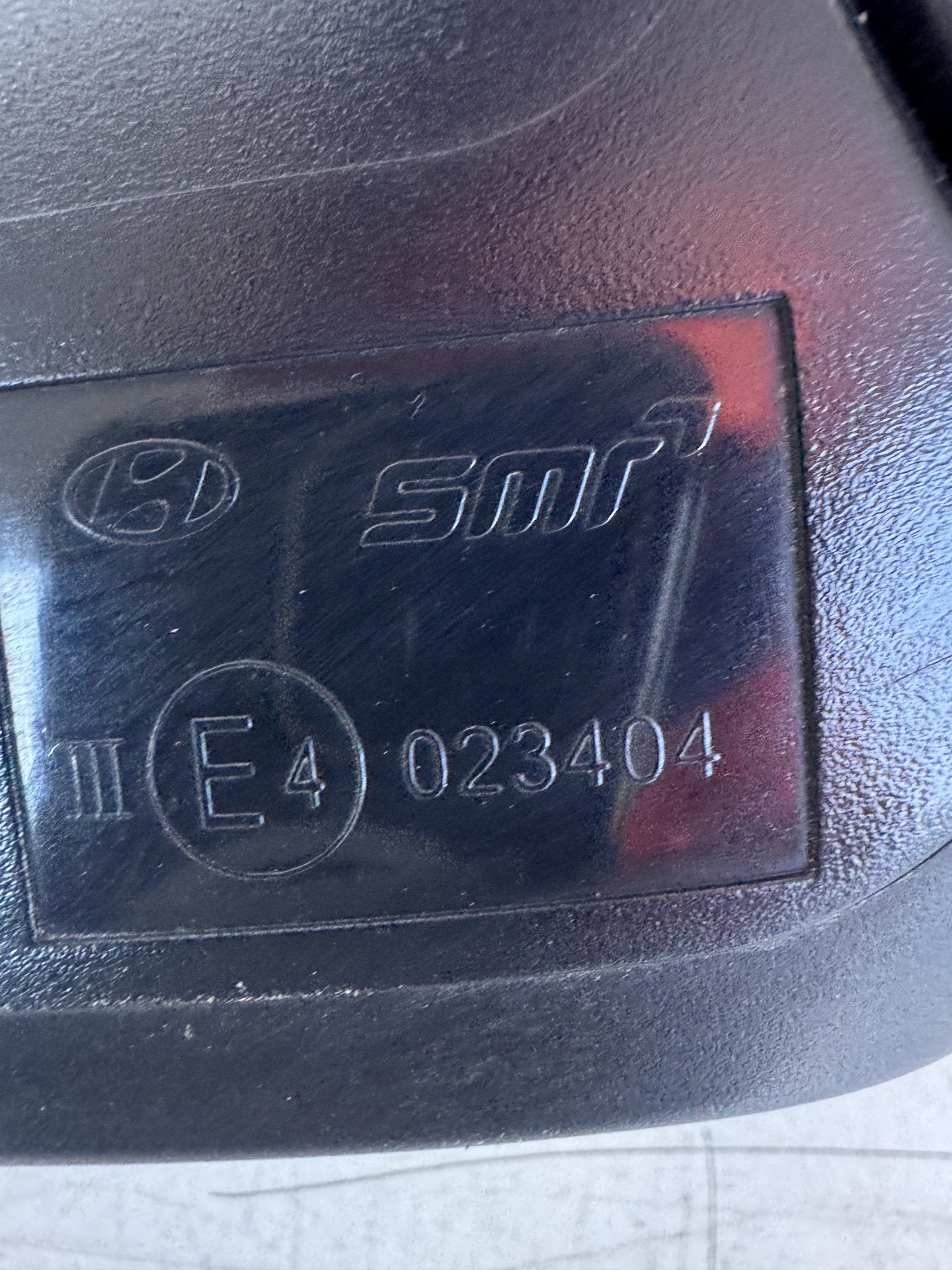 2013 Hyundai Elantra MD Sedan Right Door Mirror