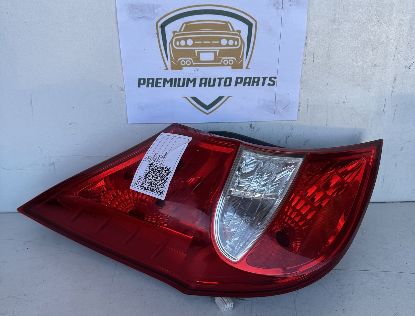 2017 Hyundai Accent RB Hatchback Left Taillight