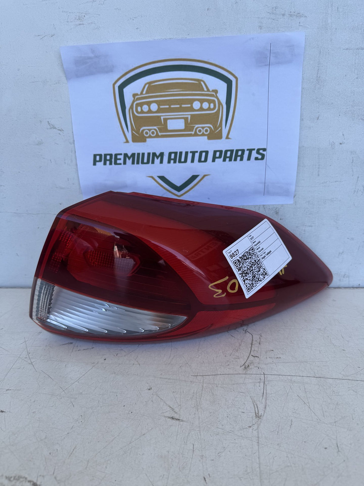 2017 Hyundai Tucson Station Wagon Right Taillight