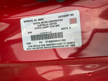 2006 Toyota Camry Sportivo XV40