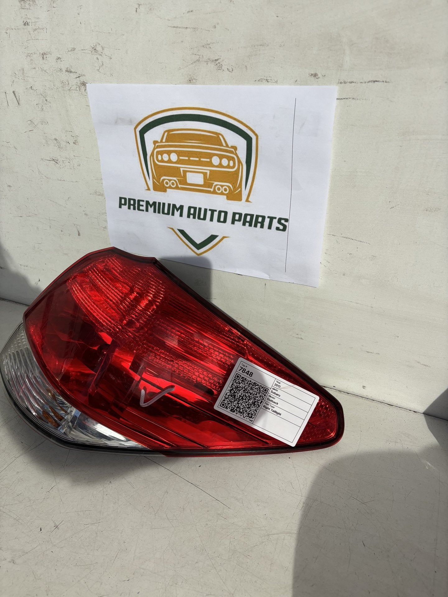 2011  BR Right Taillight
