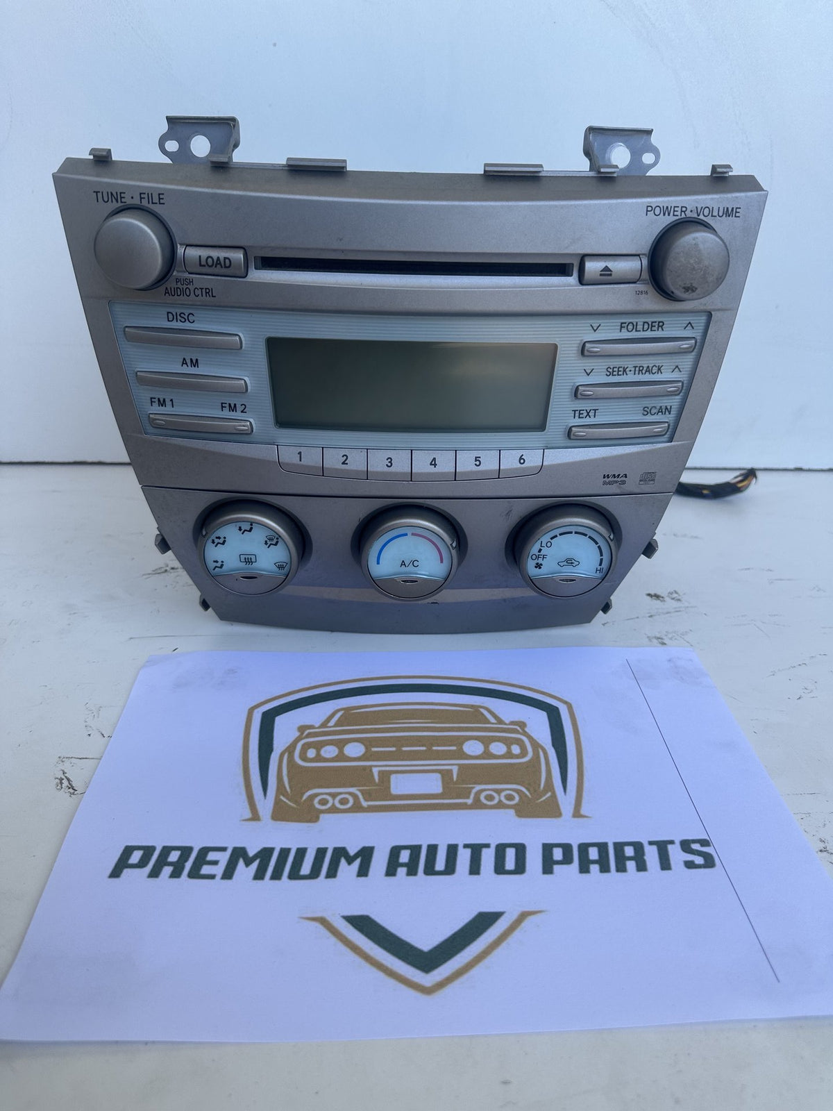 2006-2012 Toyota Camry XV40 Sedan Stereo Head Unit 86120-06280
