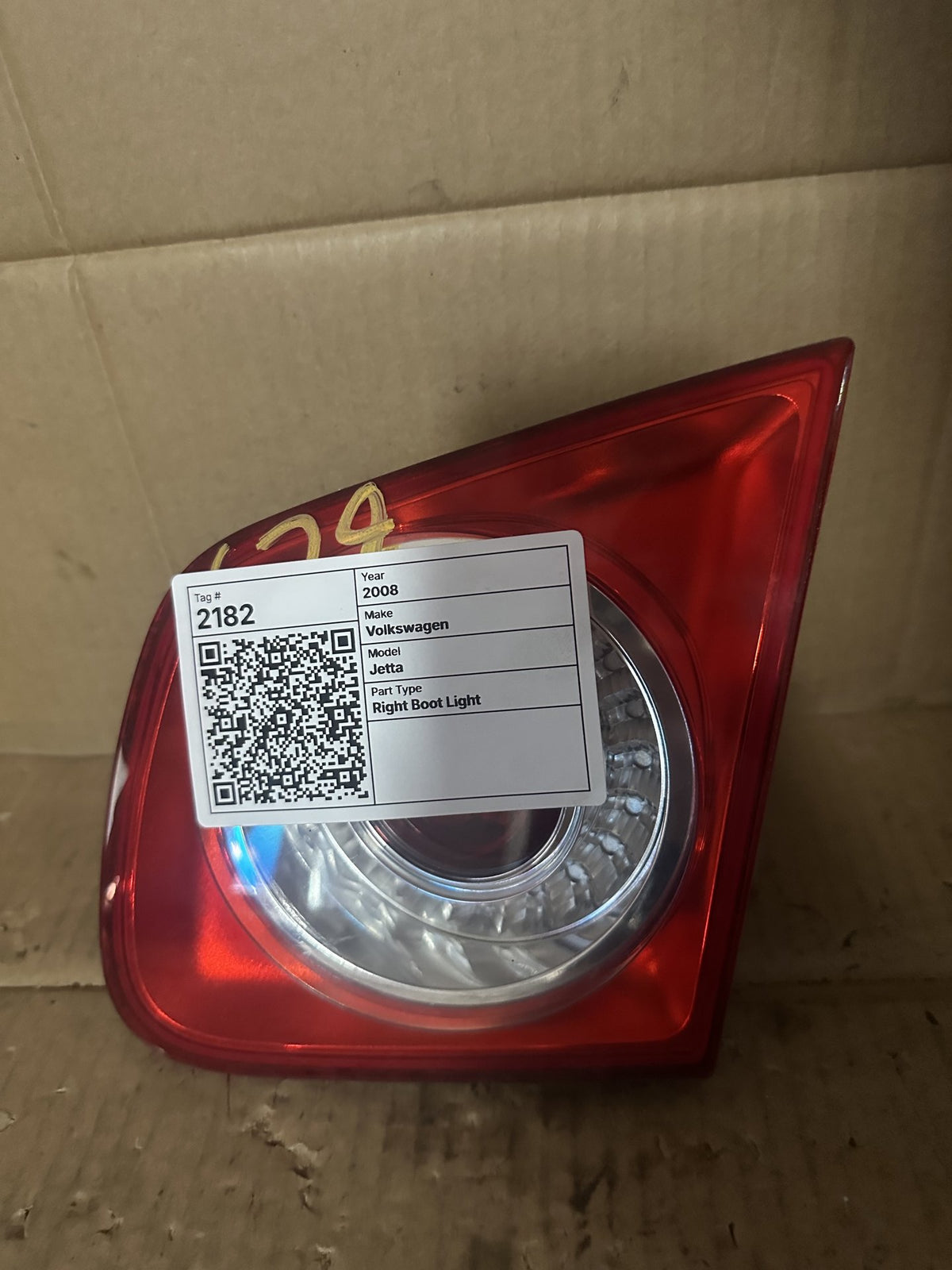 2008 Volkswagen Jetta MK5- 1K Sedan Right Boot Light 983151
