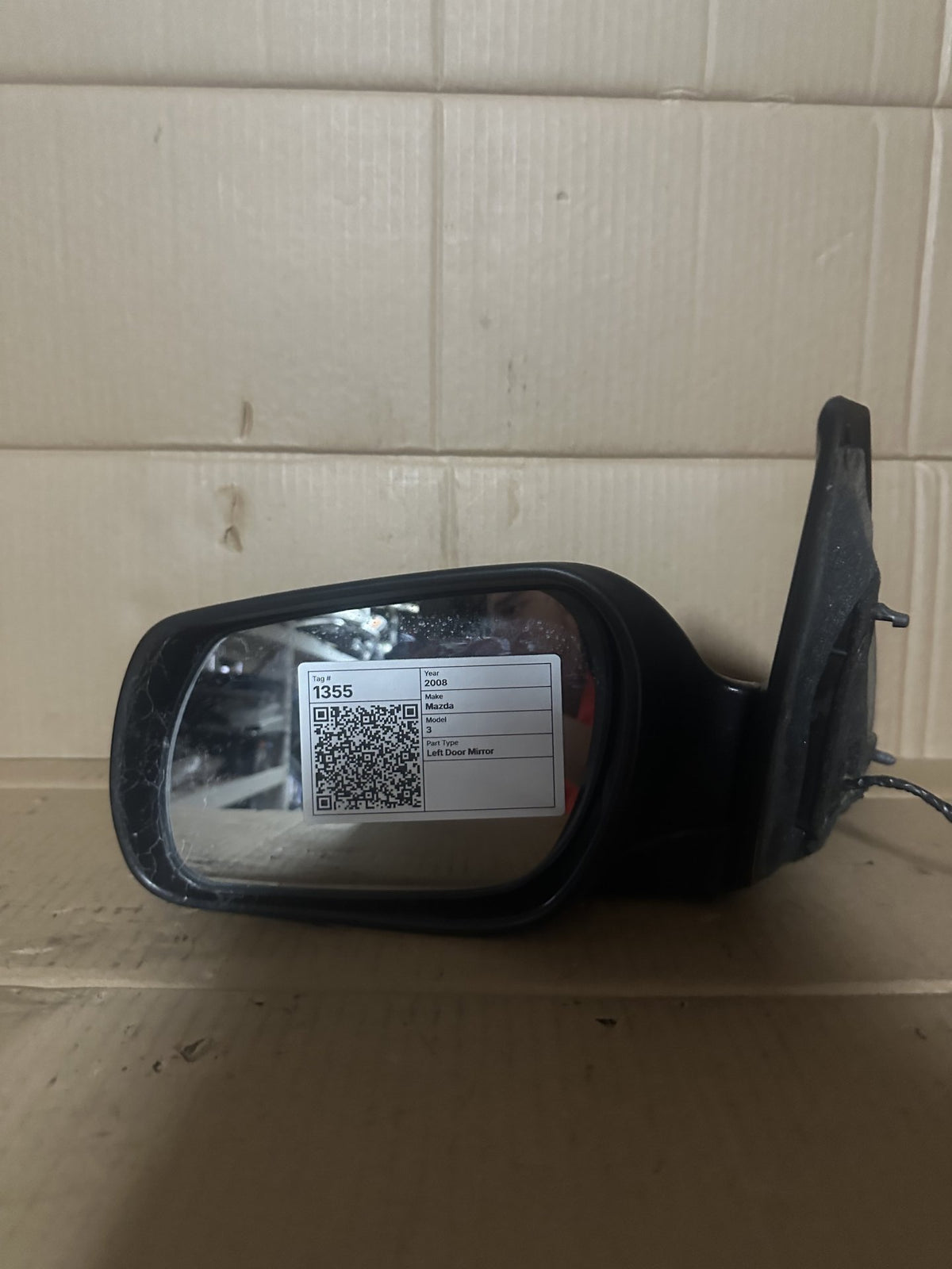 2008 Mazda 3 Sport 3 - Left Door Mirror