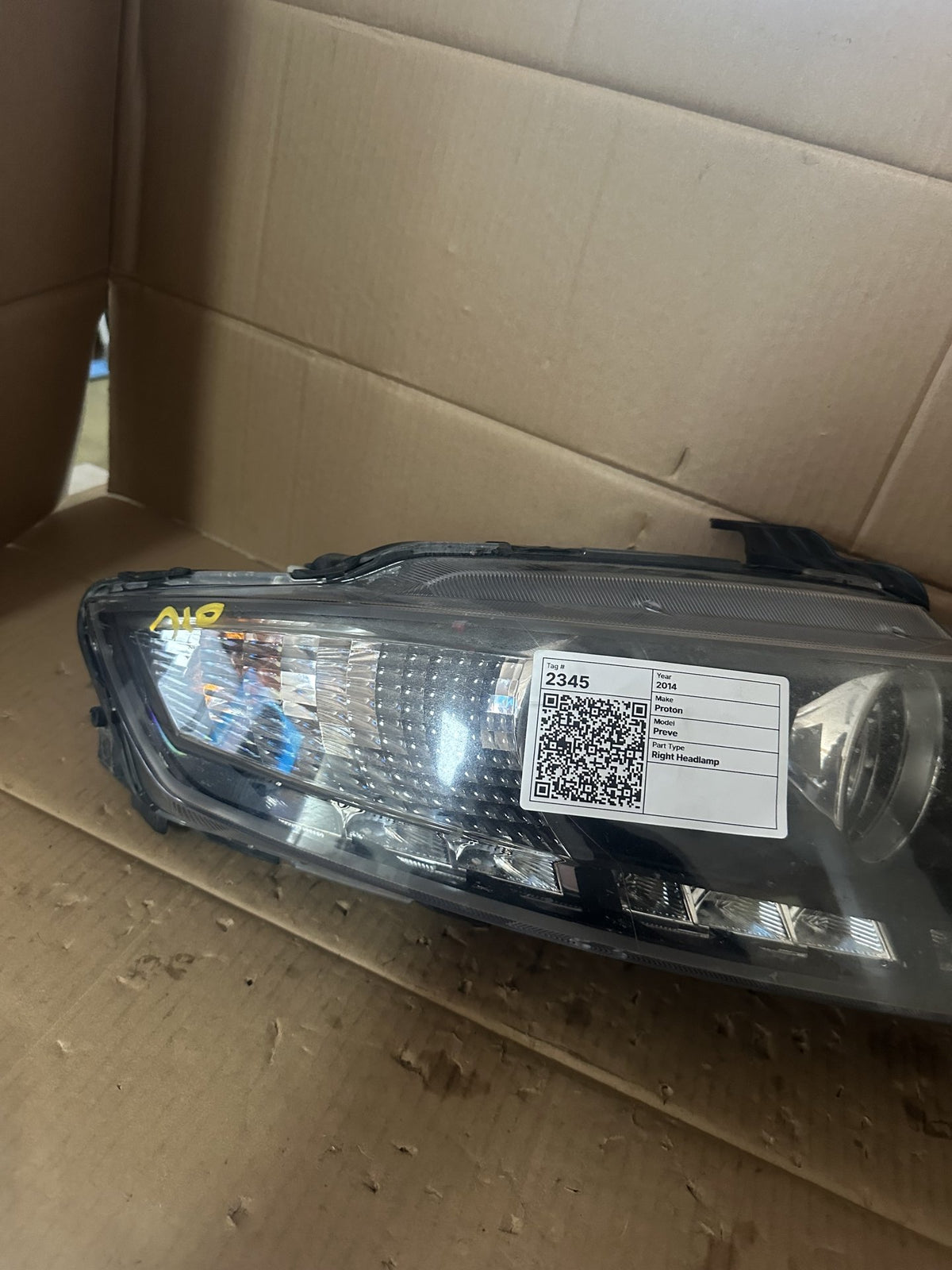 Right Headlight, 2014, Proton, Preve, CR