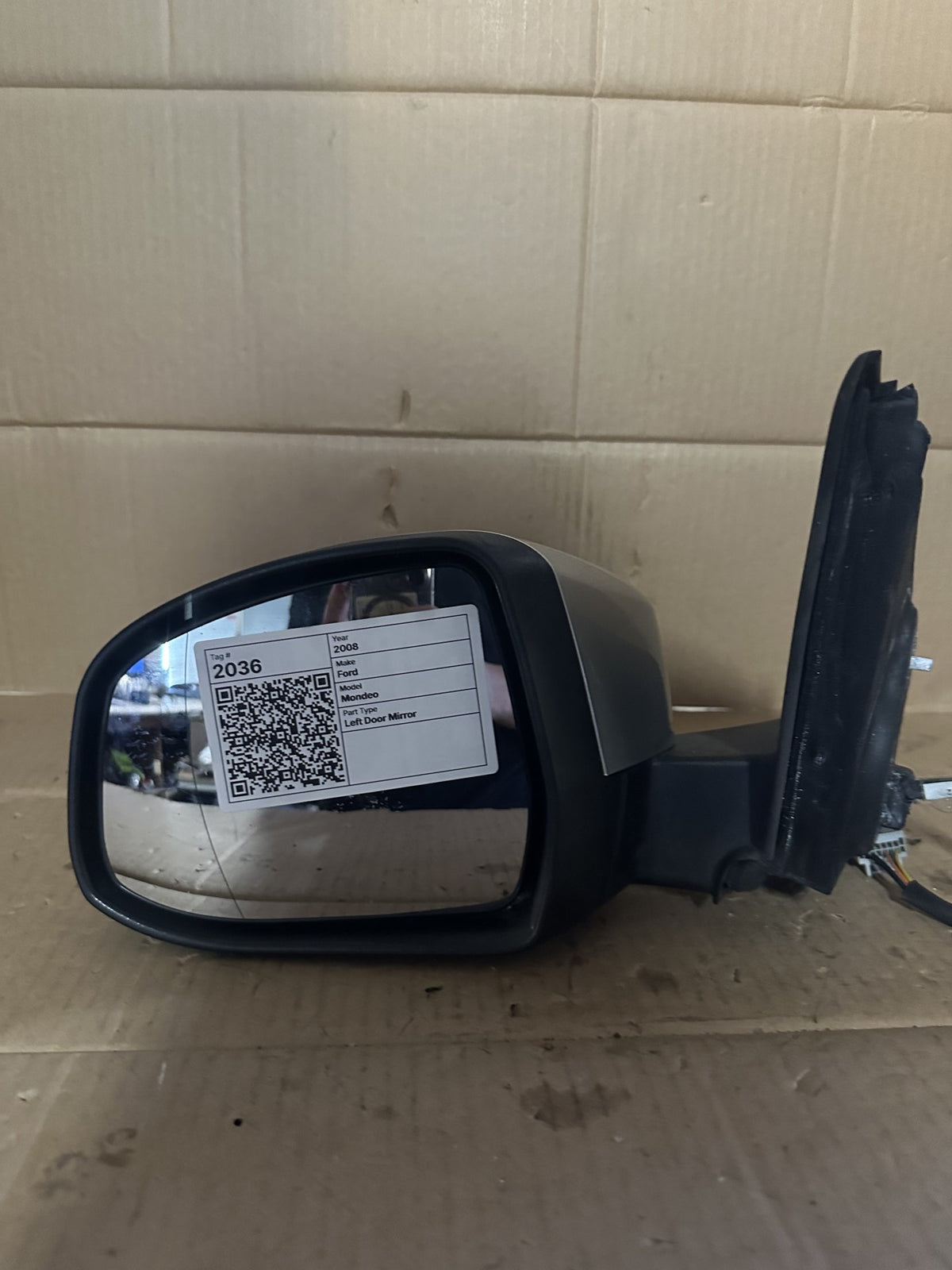 2008 Ford Mondeo MA Sedan Left Door Mirror 024384