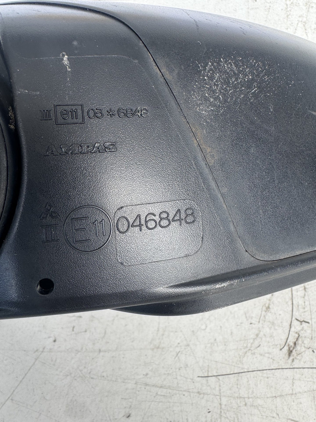 2018 Mitsubishi Triton MQ Double Cab Utility Left Door Mirror