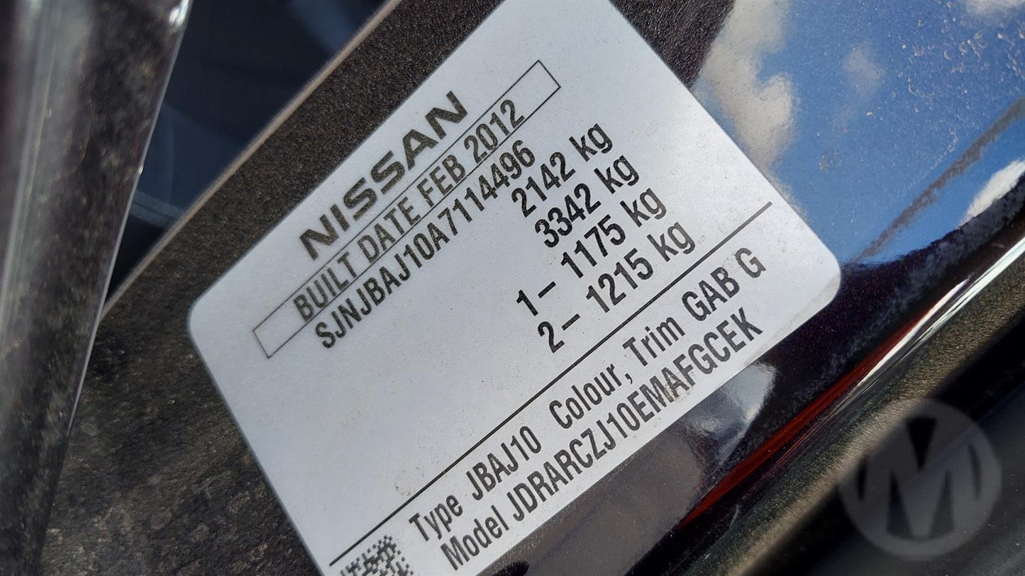 2012 Nissan Dualis  Station Wagon 
Nissan
Dualis