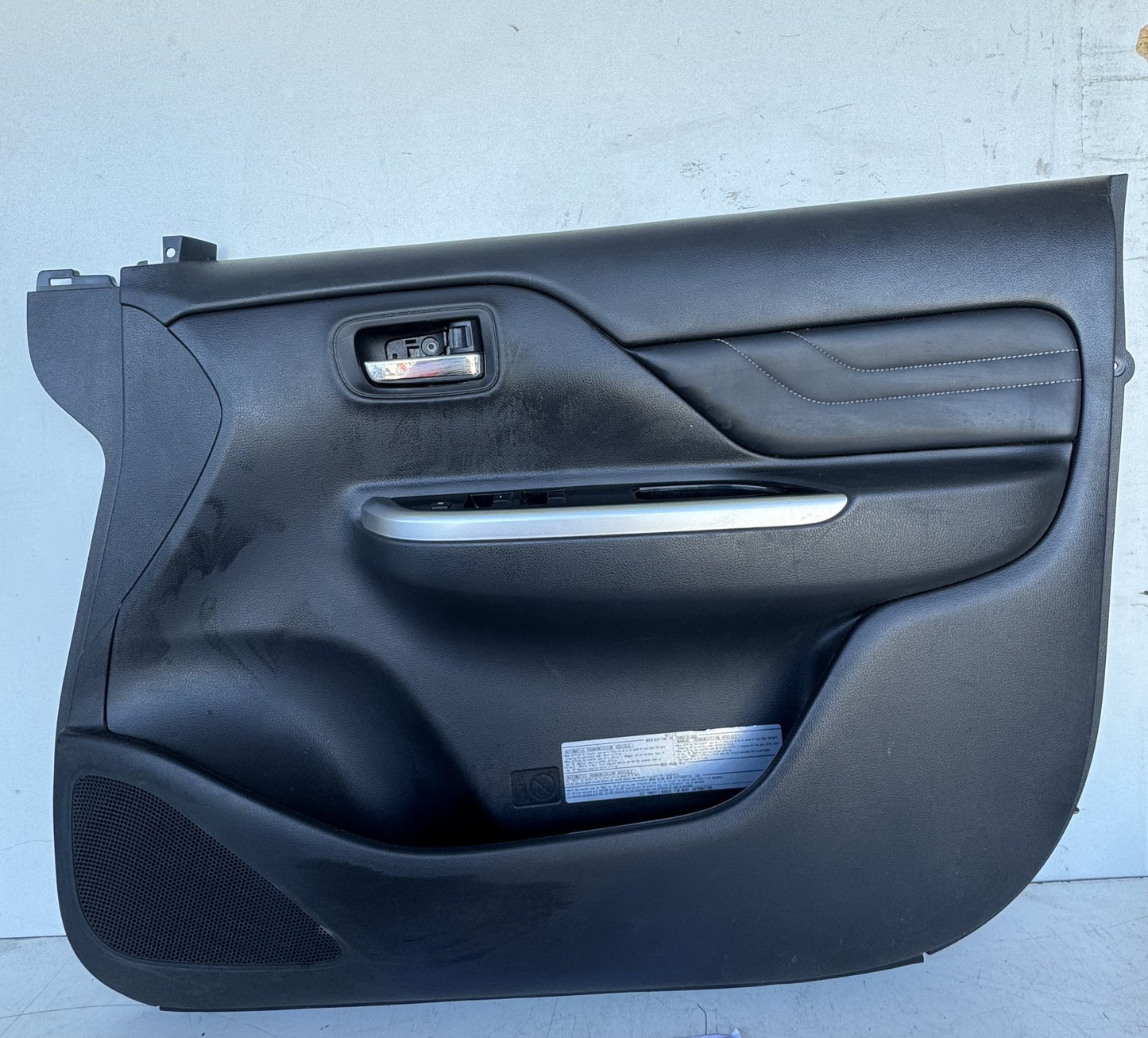 2022 Mitsubishi Triton Double Cab Utility Right Front Door Trim