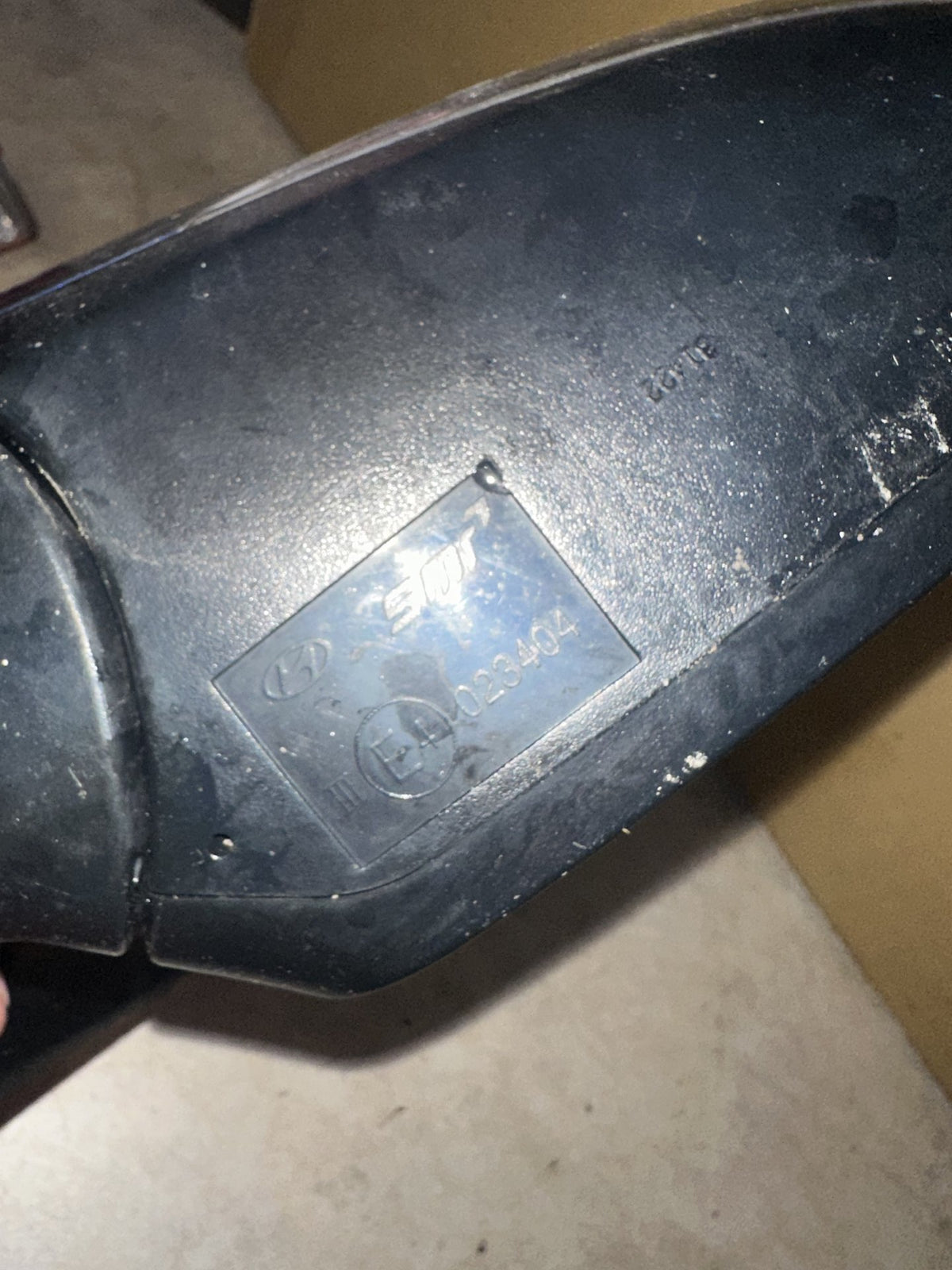 2011 Hyundai Elantra MD Sedan Left Door Mirror 023404