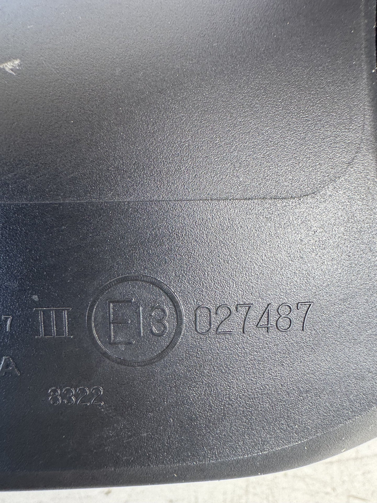 2014 Toyota Yaris Hatchback Right Door Mirror k96