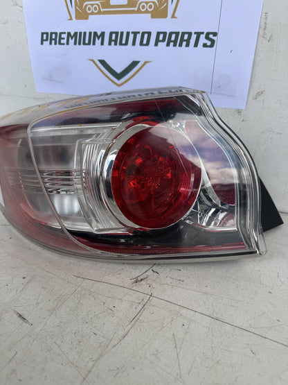 2012 Mazda Mazda3 Hatchback Left Taillight