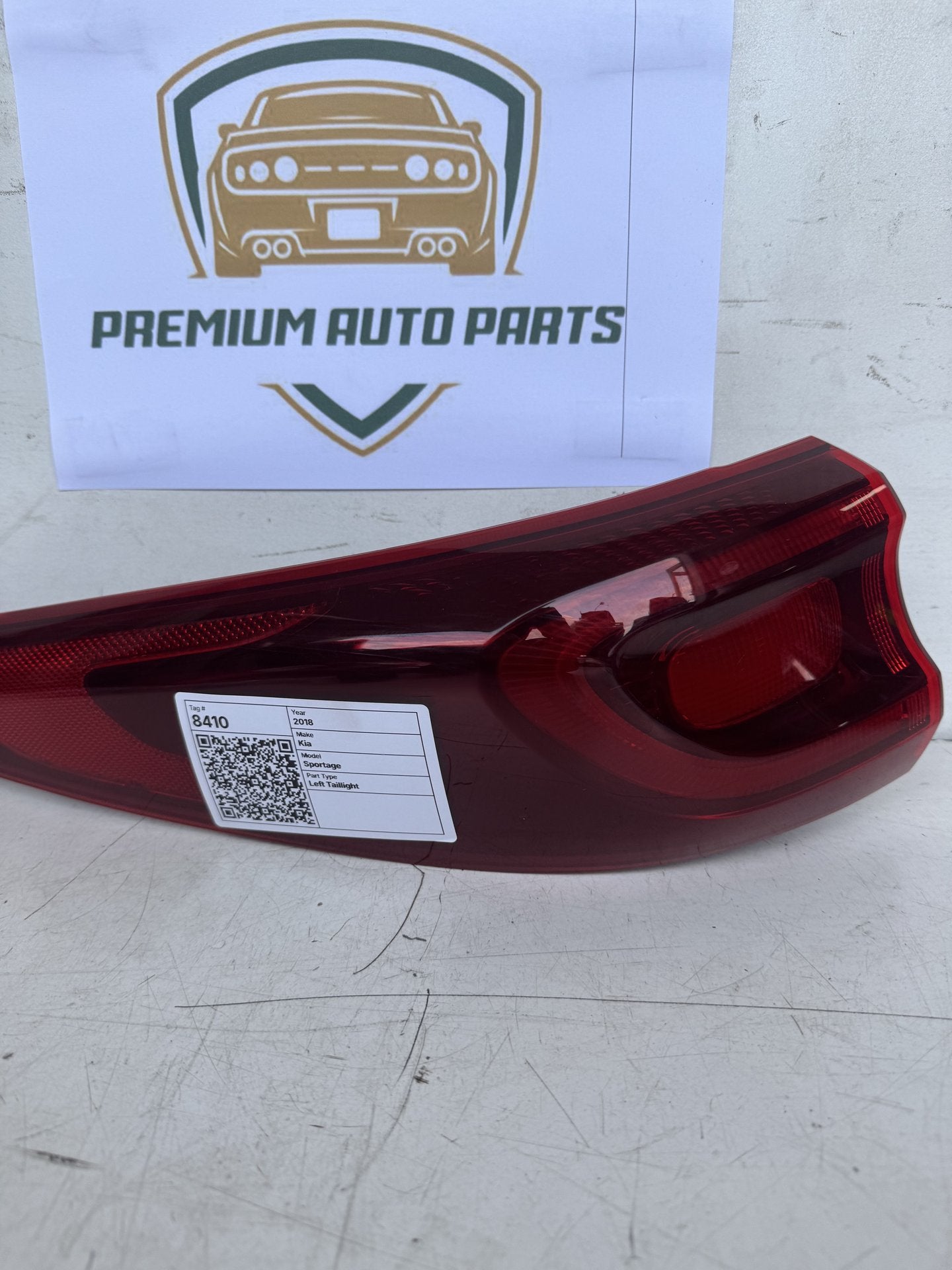2018   Left Taillight