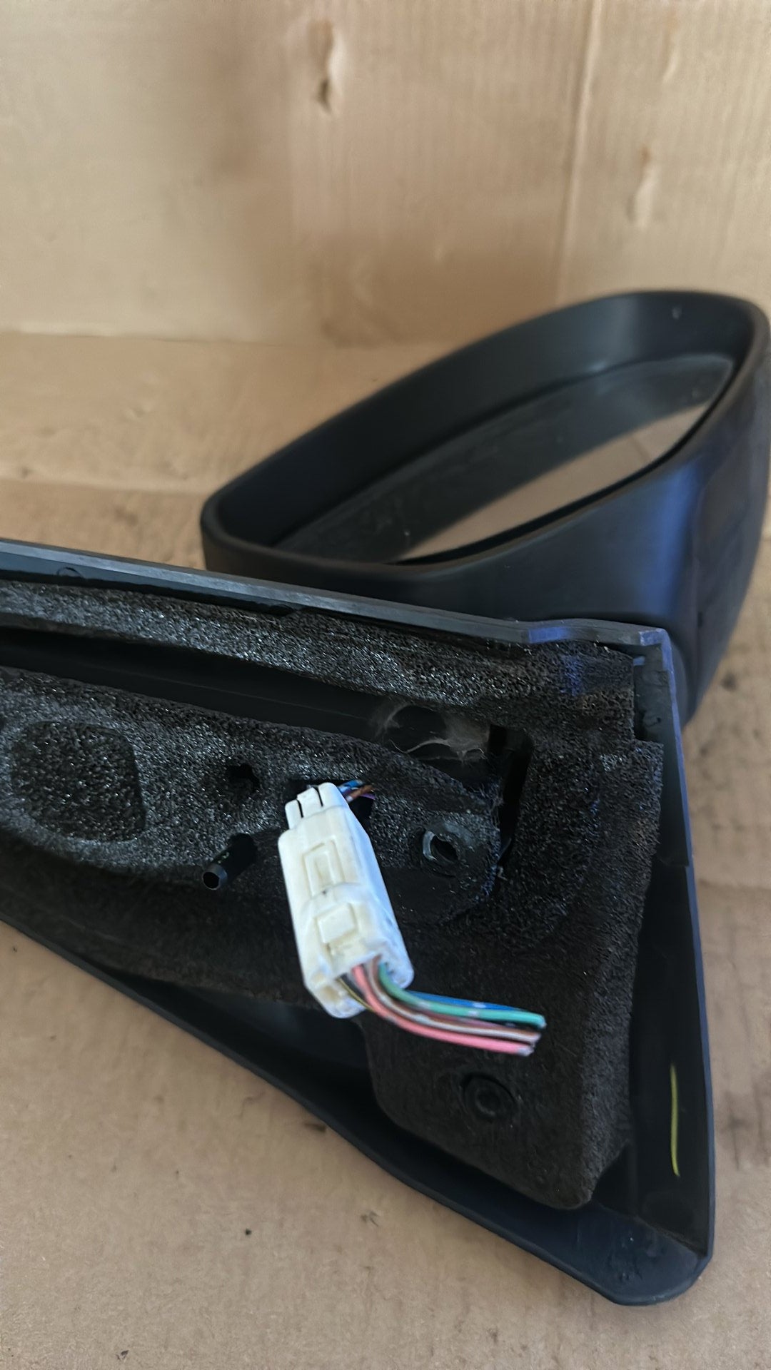 2008 Mazda Mazda2 Right Door Mirror 7 wire, 1 plug