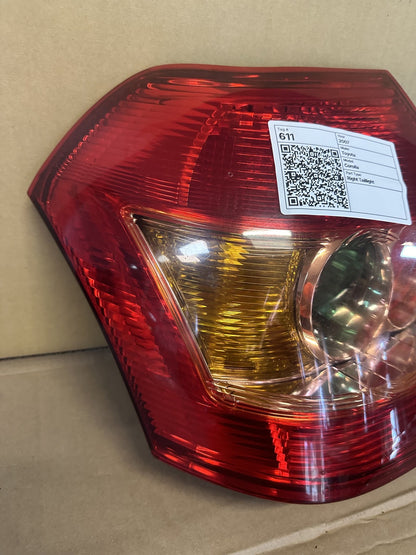 2007 Toyota Corolla Corolla Hatchback Right Taillight 1387