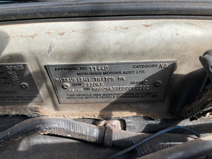 2003 Mitsubishi Triton GLX MK
