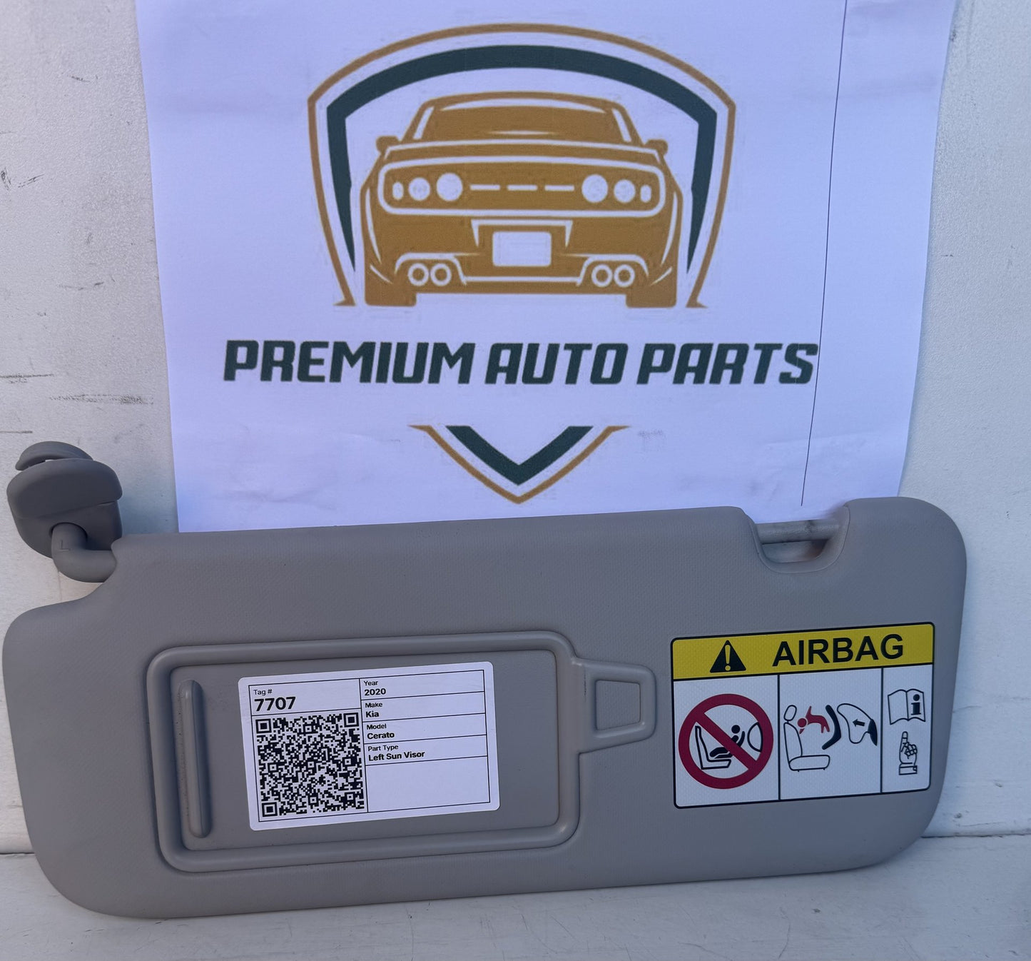 2020   Left Sun Visor