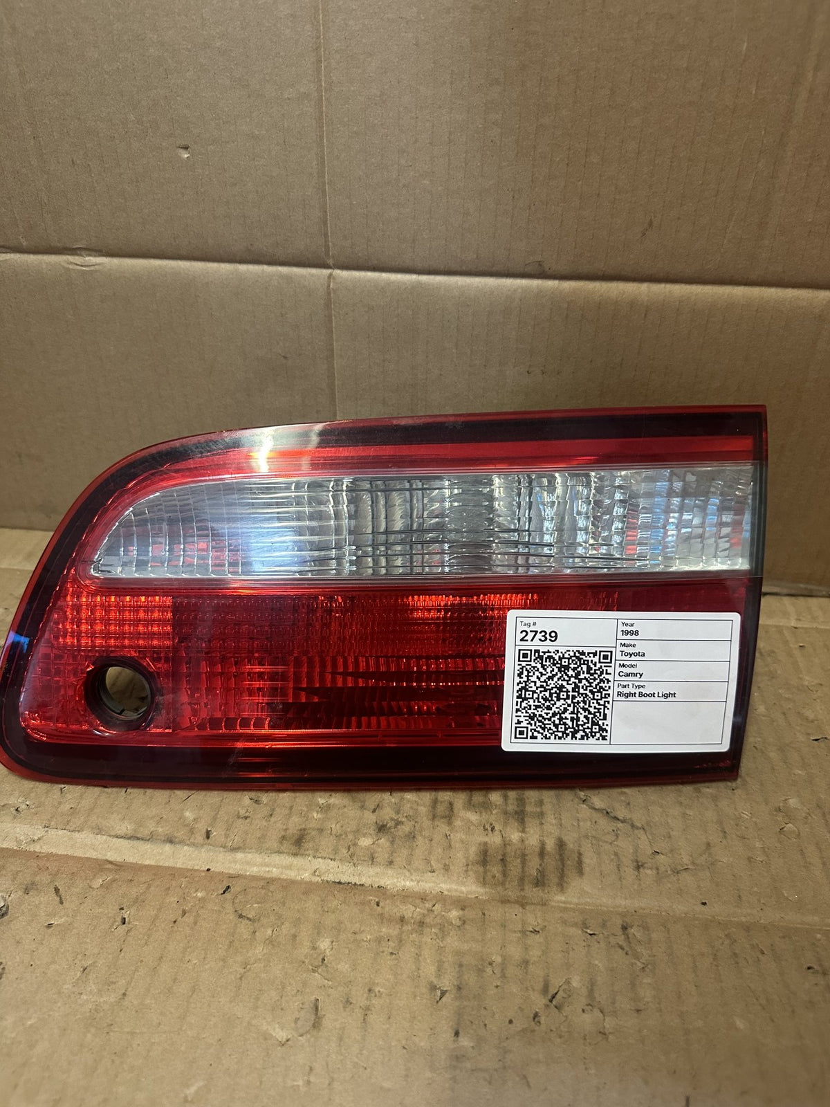 1998 Toyota Camry - Right Boot Light
