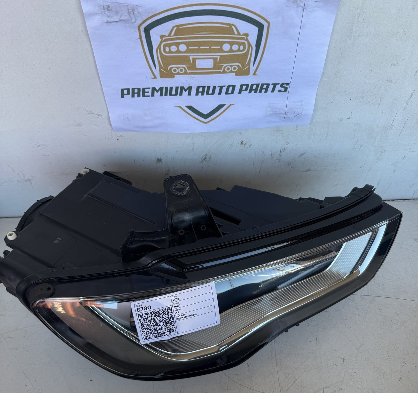2016 Audi A3 8V Sedan Right Headlight