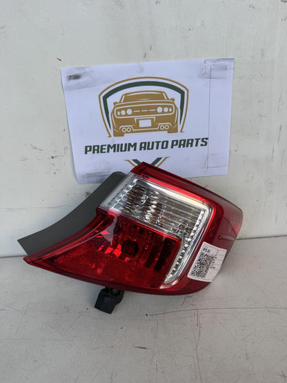 2012 Toyota Camry XV50 Sedan Right Taillight
