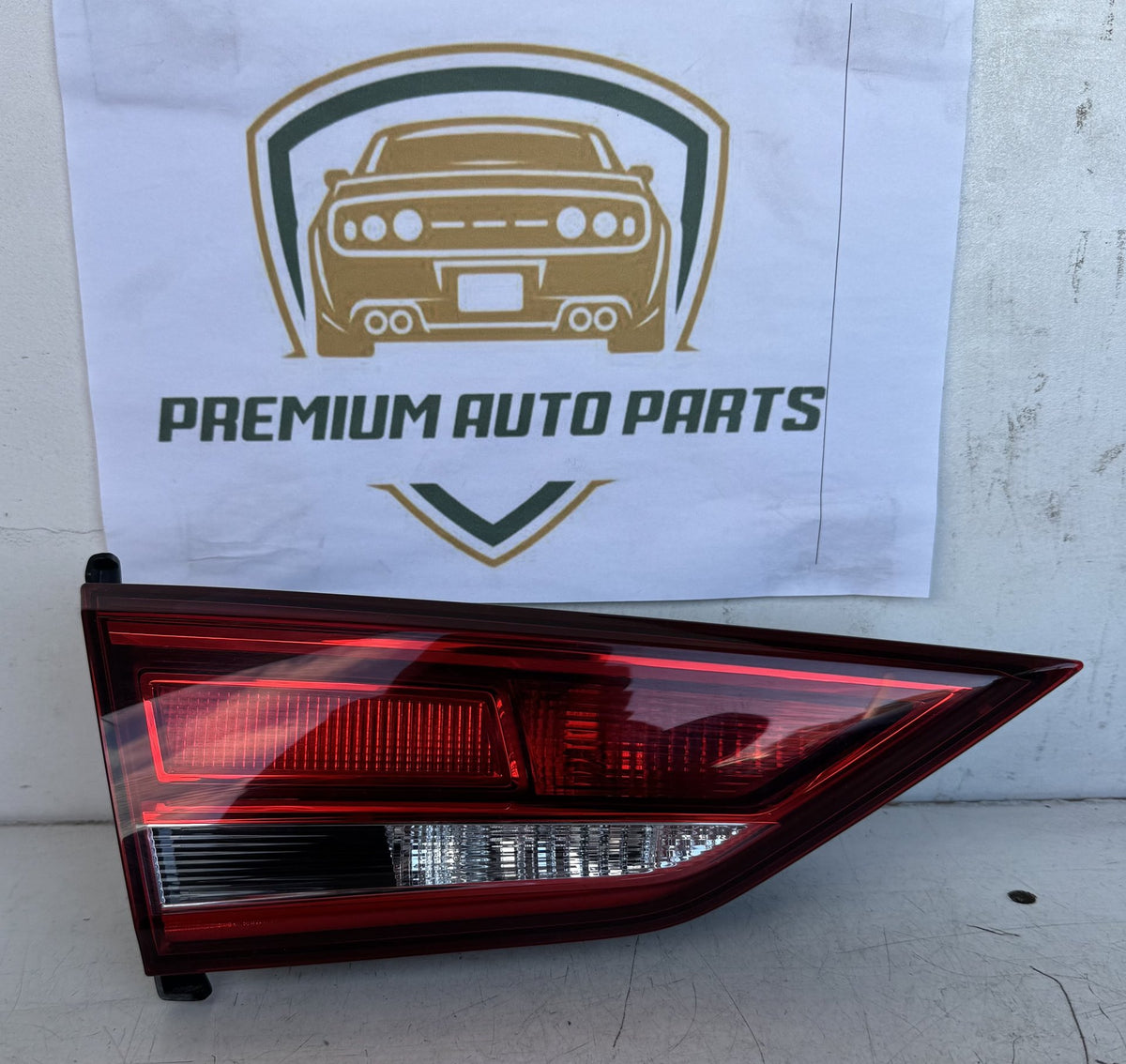 2017 Audi A3 Sedan Left Boot Light