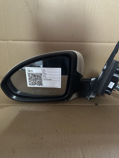 2011-2016 Holden Cruze JH Sedan Left Door Mirror 027379