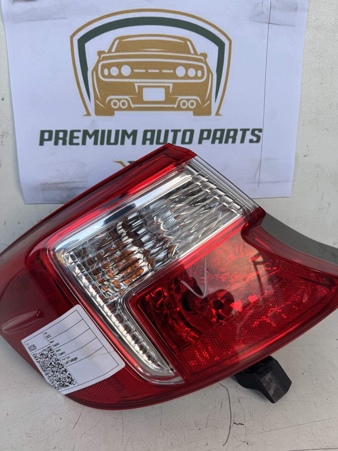 2012 Toyota Camry XV50 Sedan Left Taillight