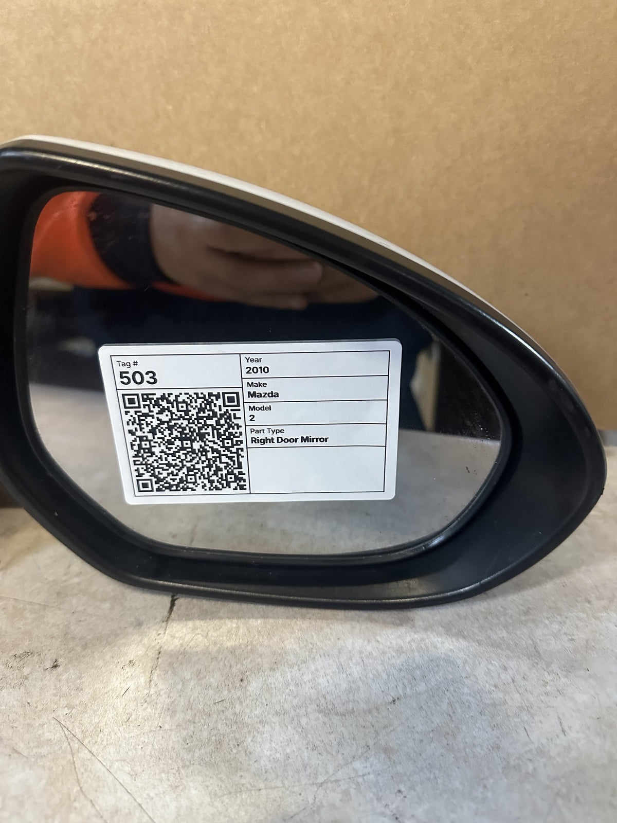 2010 2 2 Hatchback Right Door Mirror 023106