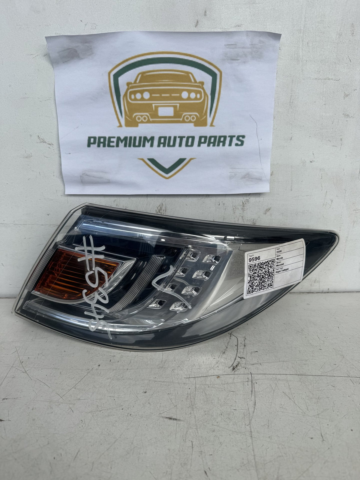 2008 Mazda Mazda6 Hatchback Right Taillight