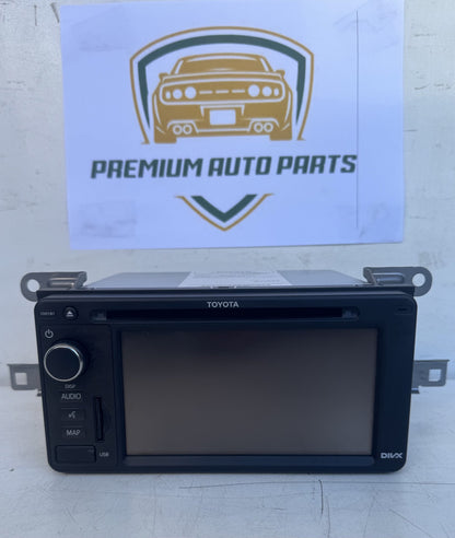 2014 Toyota Corolla Hatchback Stereo Head Unit PZQ60-00535