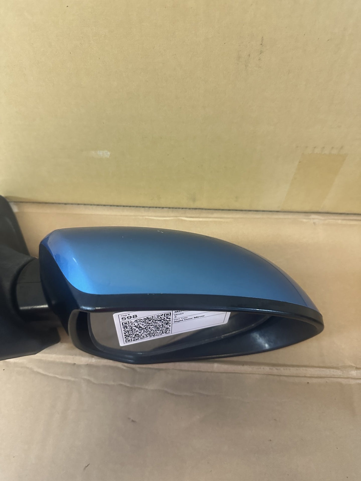2012 Mazda 3 3 Hatchback Right Door Mirror 022684