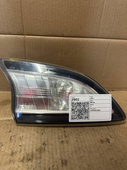 Left Boot Light, P8241L, 2012, Mazda, 3 Sport