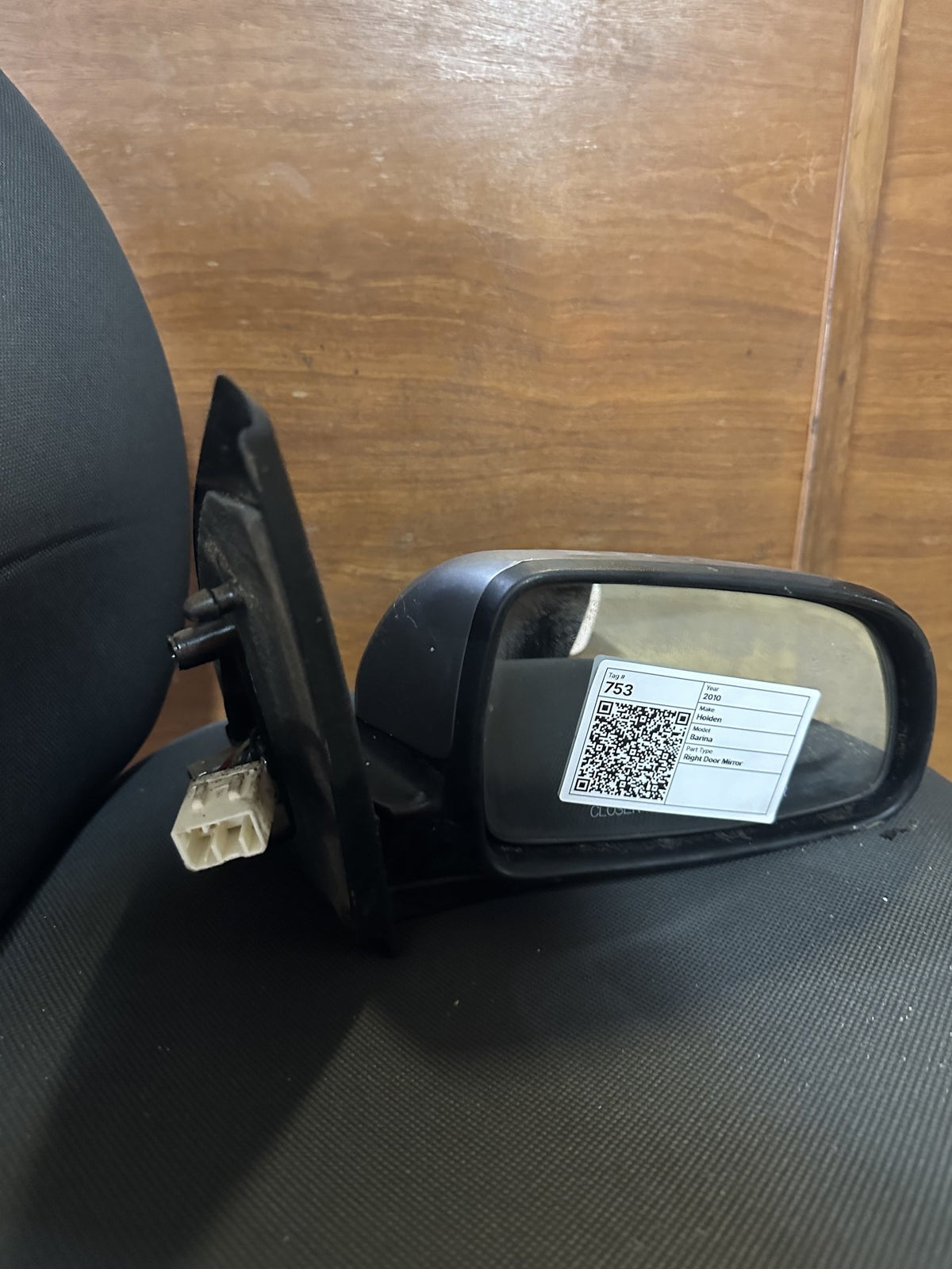 2010 Holden Barina Barina Hatchback Right Door Mirror 027424