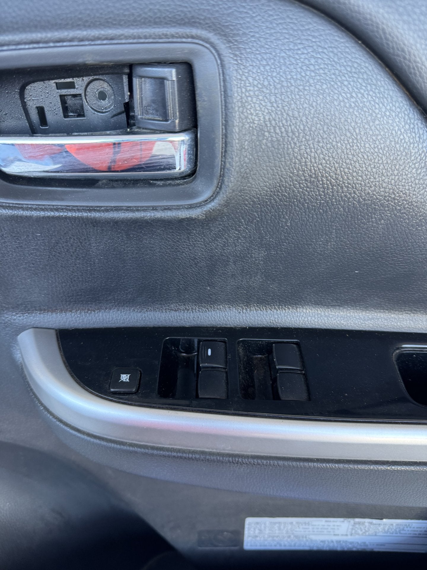 2022 Mitsubishi Triton Double Cab Utility Right Front Door Trim
