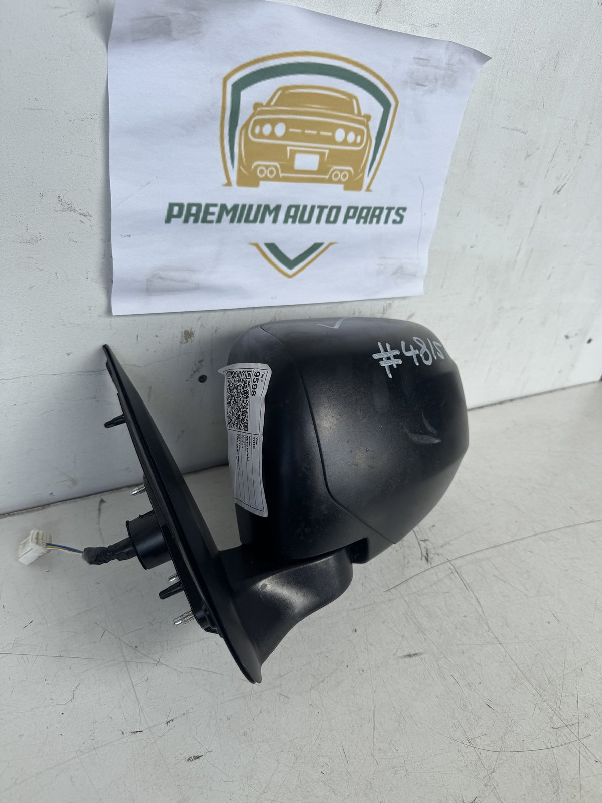 2018 Mitsubishi Triton MQ Double Cab Utility Left Door Mirror