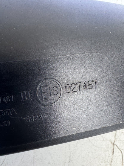 2014 Toyota Yaris Hatchback Left Door Mirror k96