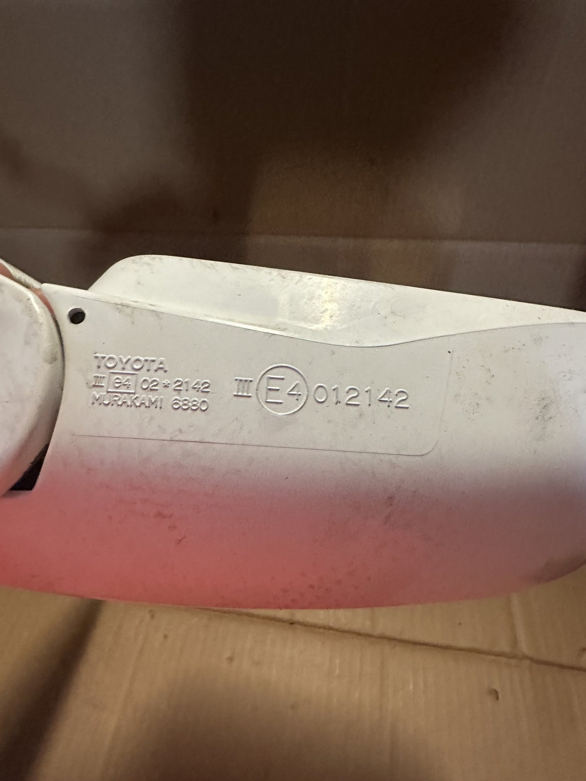 2007 Toyota Kluger Kluger Mcu28r Unknown Right Door Mirror 012142